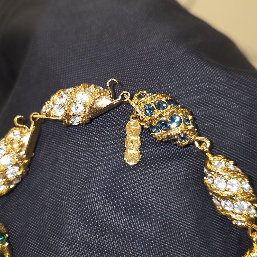Camrose and Kross Jackie Kennedy Royal Egg Bracelet, JBK hangtag - Picture 2 of 8